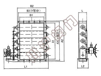 D971F電動軟密封蝶閥結(jié)構(gòu)圖